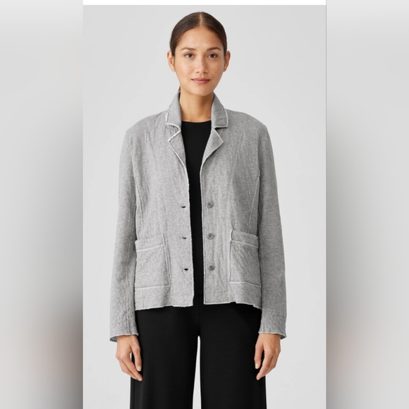 Eileen Fisher Jackets & Blazers - Eileen Fisher Cozy Cotton Jacket NWT